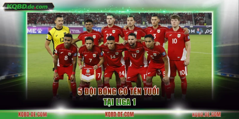 5 đội bóng có tên tuổi tại Liga 1