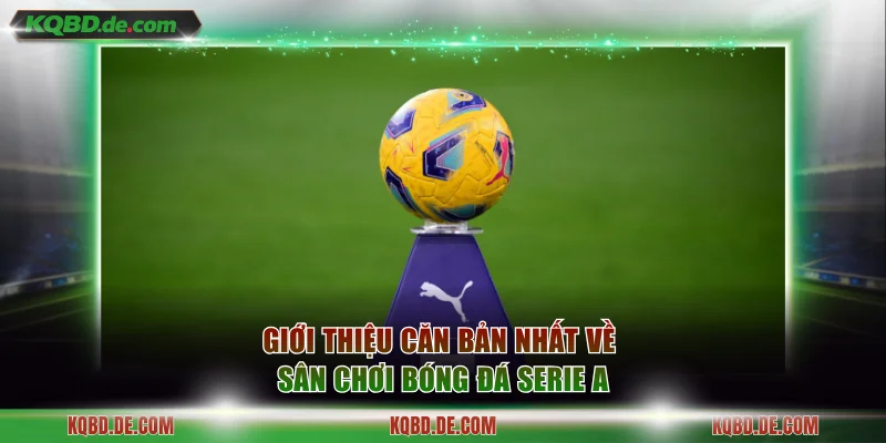 Giới thiệu căn bản nhất về sân chơi bóng đá Serie A