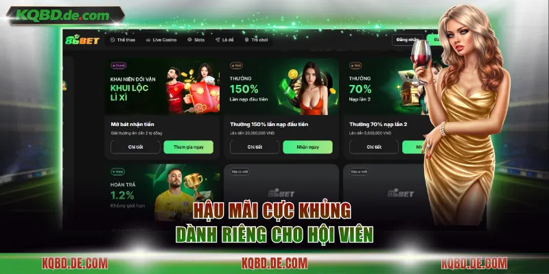 Hậu mãi cực khủng dành riêng cho hội viên